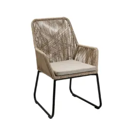 Midway karmstol KD beige/sand