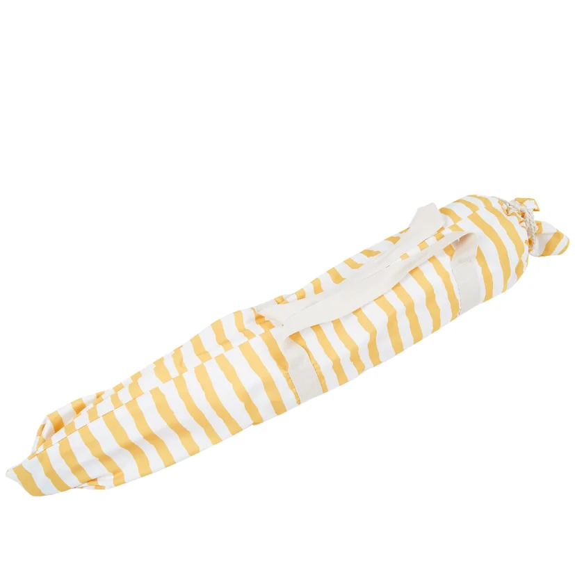 Gatsby parasoll gulrandigt Ø180 cm