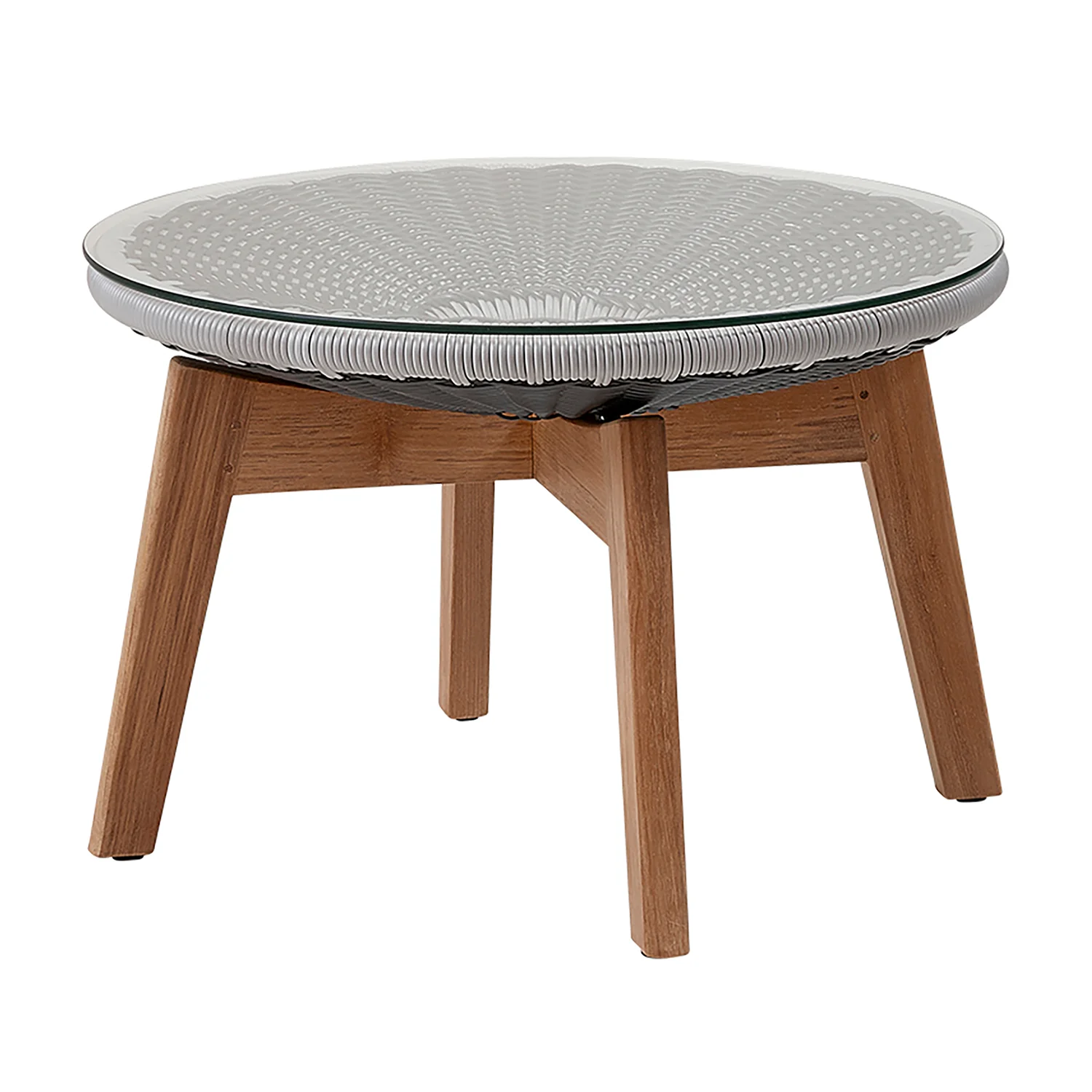 Product Image for Peacock sidobord grå/ljusgrå Ø60 cm