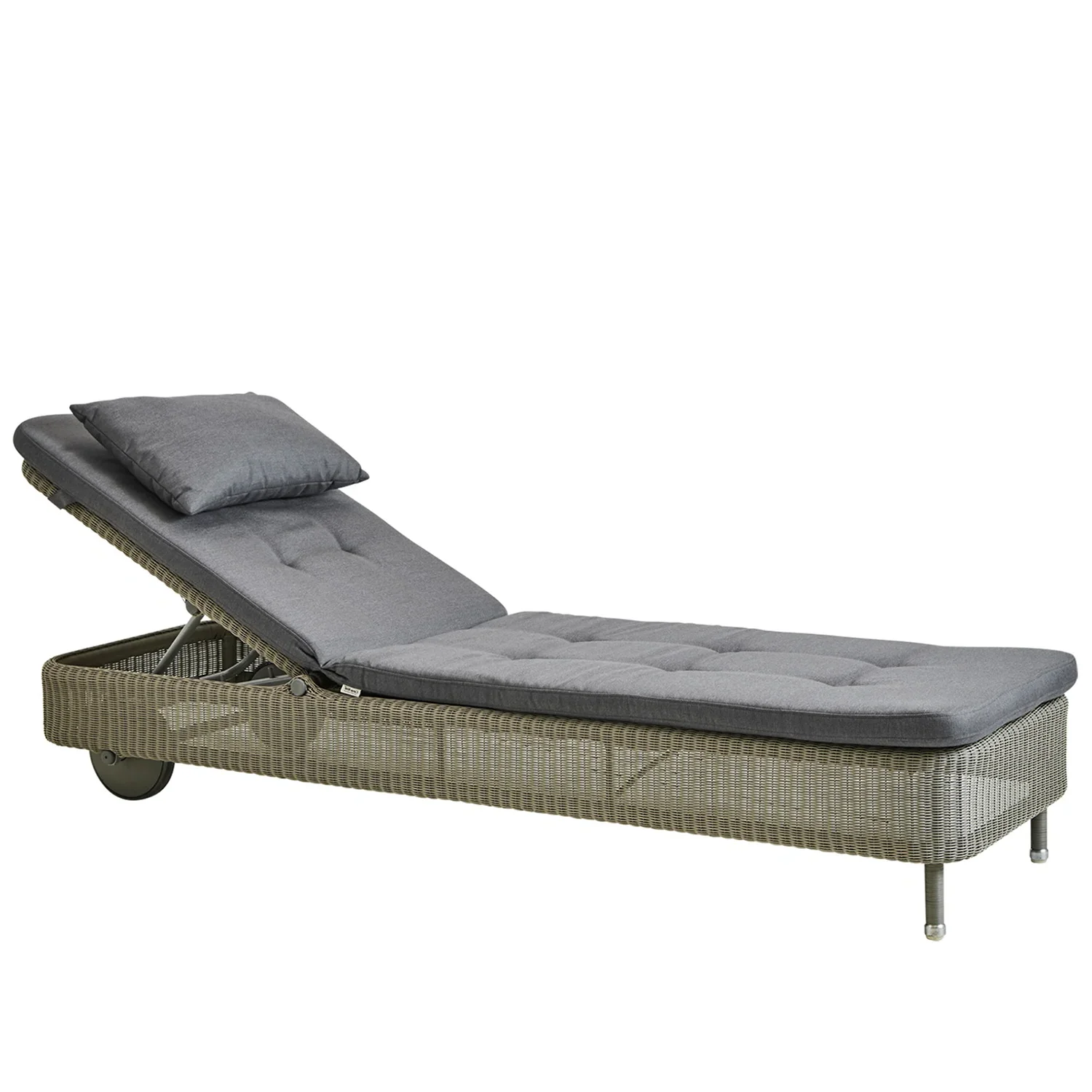 Presley solsäng taupe inkl. dyna - Bild 4