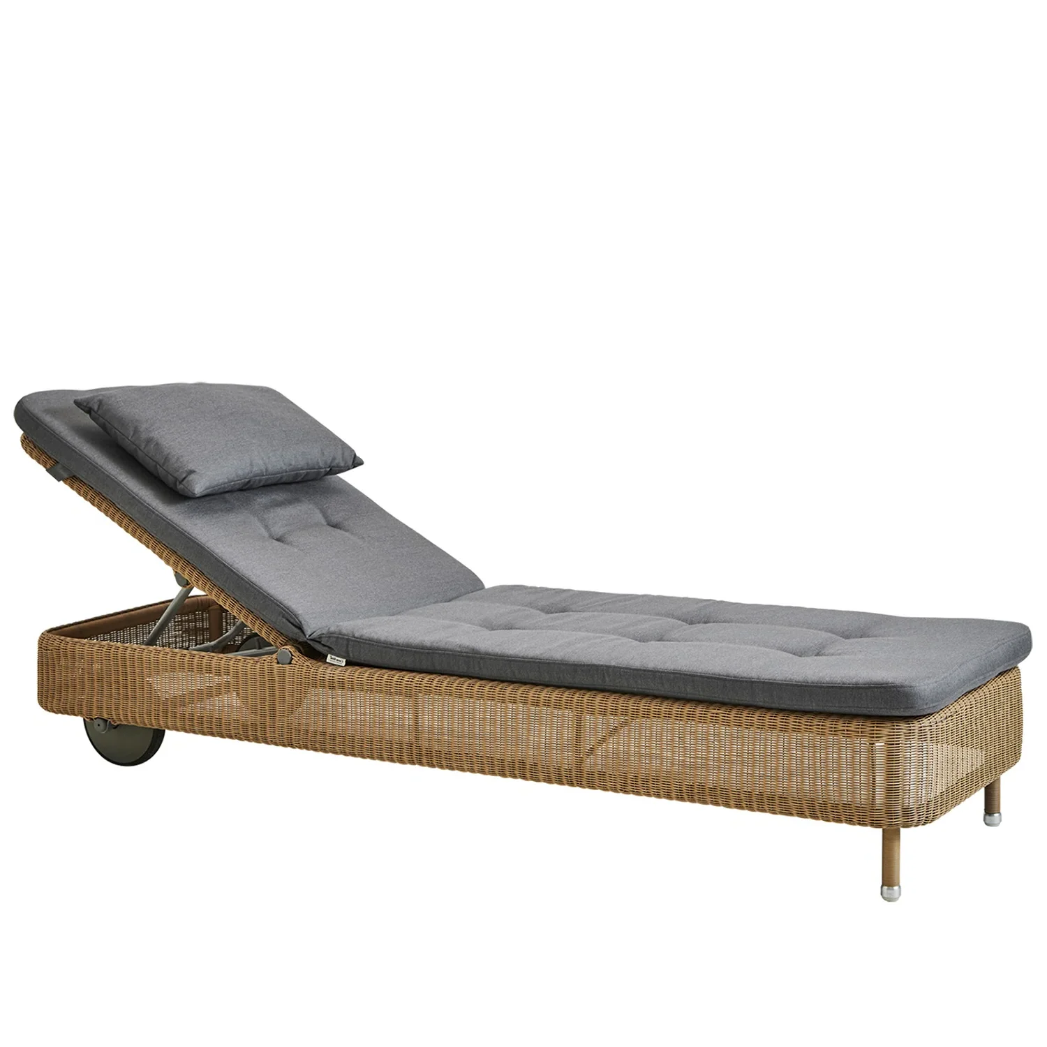 Presley solsäng natur inkl. dyna - Bild 4