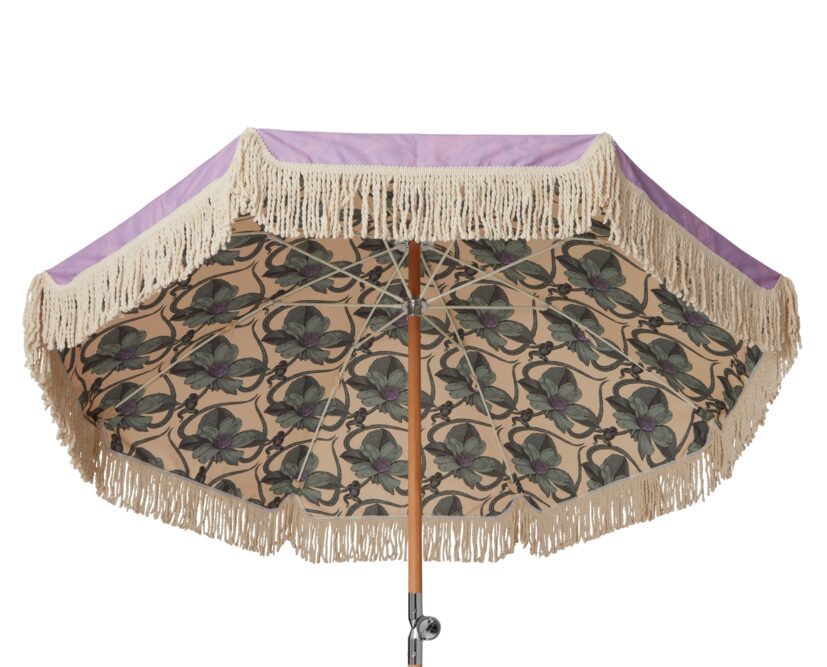 Monkan Purple Rain strandparasoll Ø180 cm