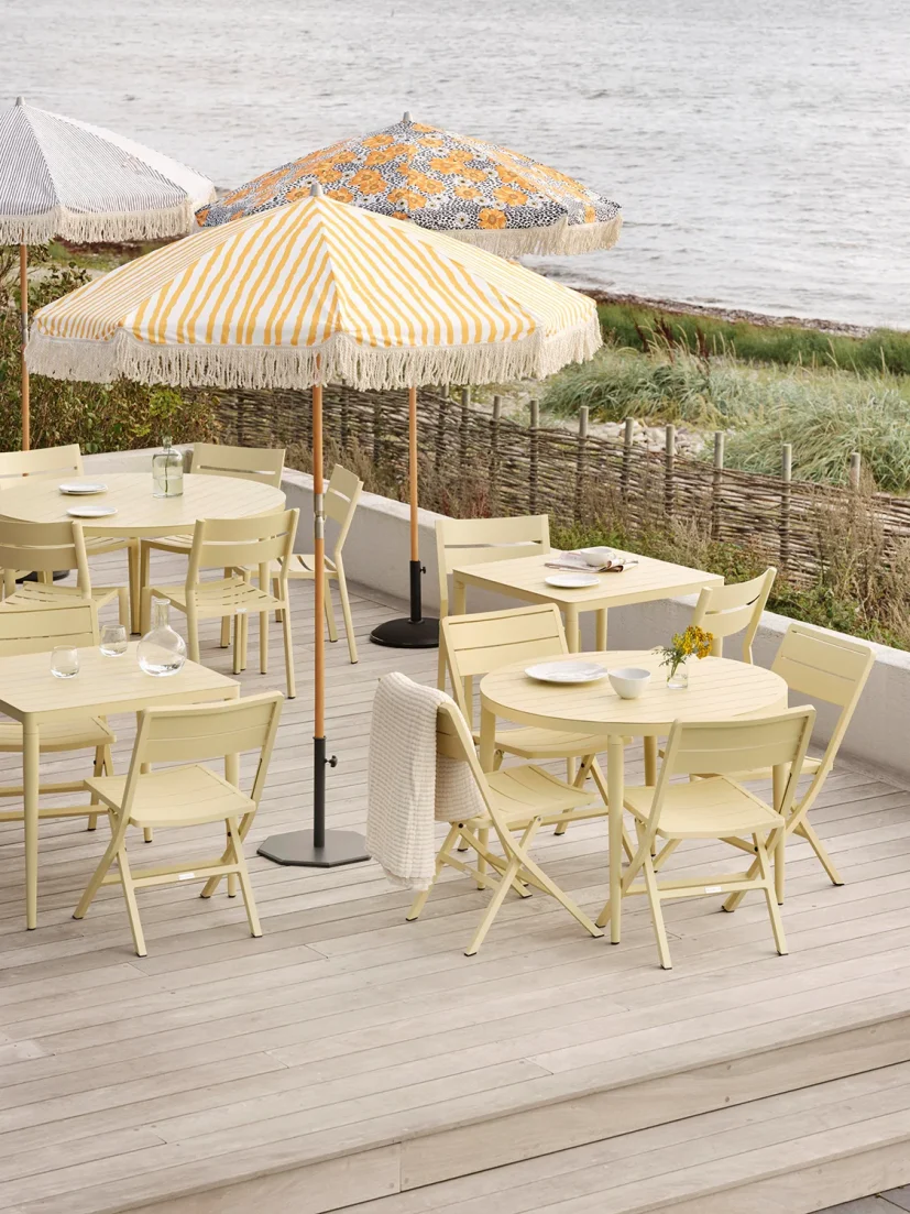 Bigby matbord Lemon Ø100 cm