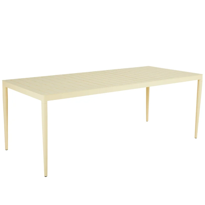 Bigby matbord Lemon 195x90 cm