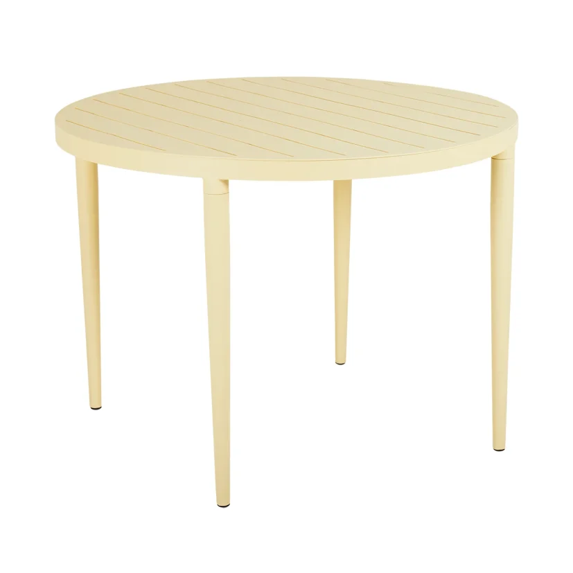Bigby matbord Lemon Ø100 cm