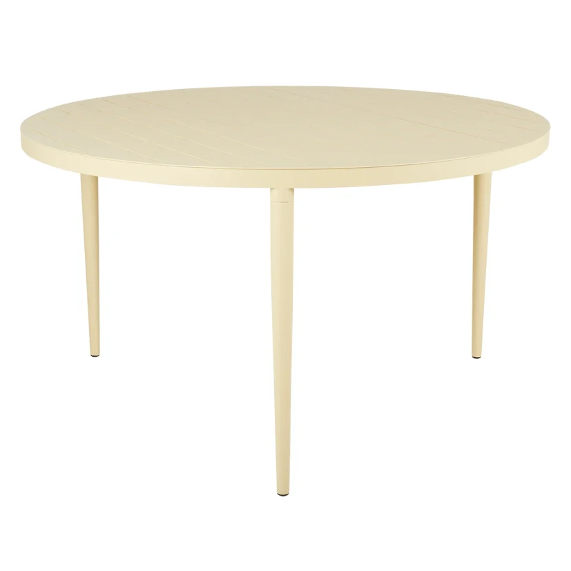 Bigby matbord Lemon Ø130 cm