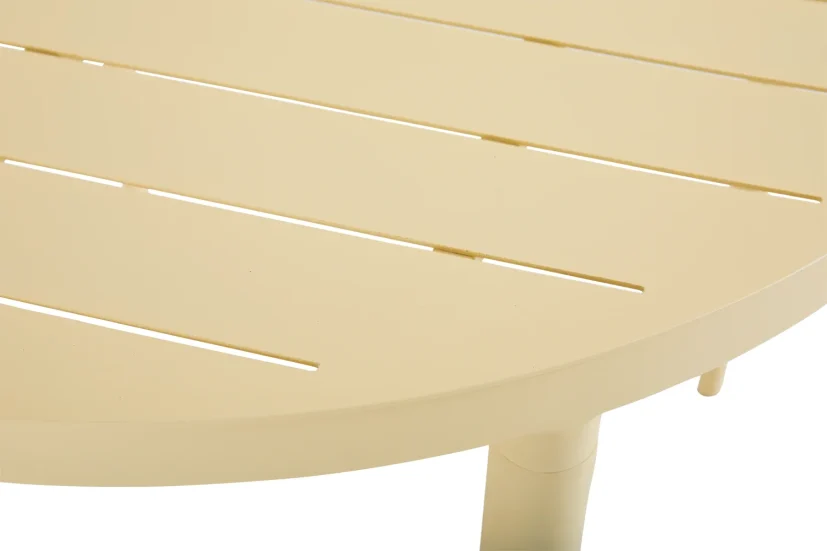 Bigby matbord Lemon Ø130 cm