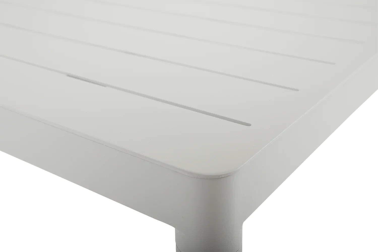 Bigby matbord ljusgrå 76x76 cm