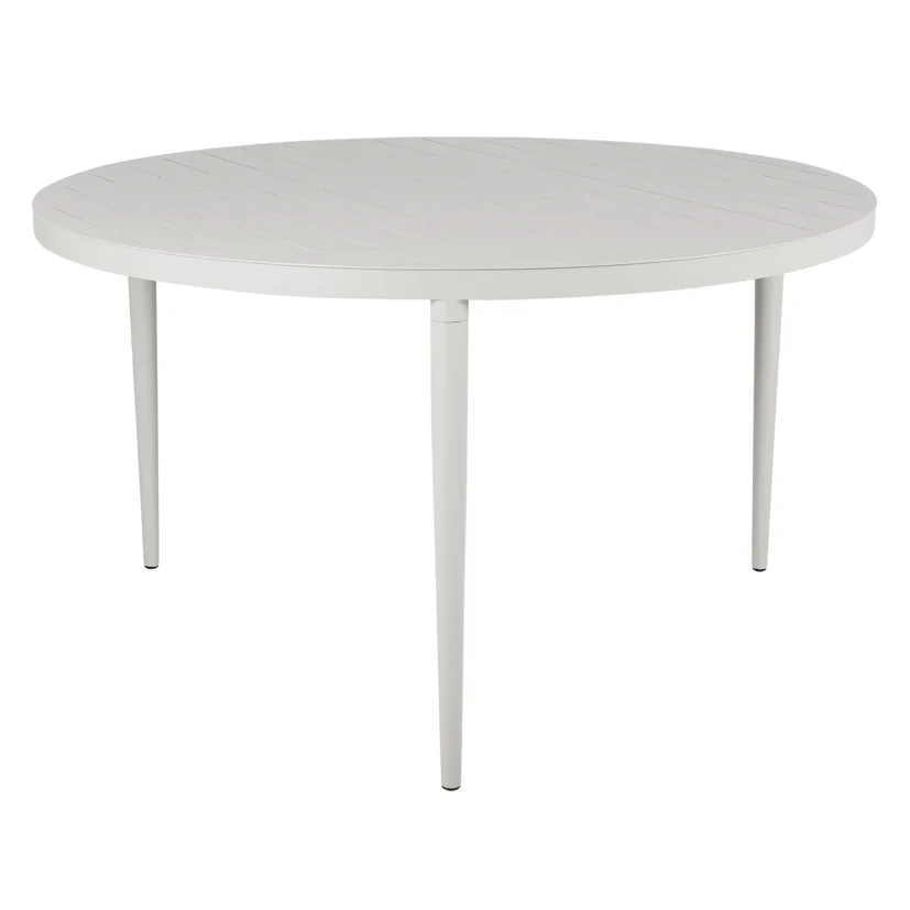 Bigby matbord ljusgrå Ø130 cm