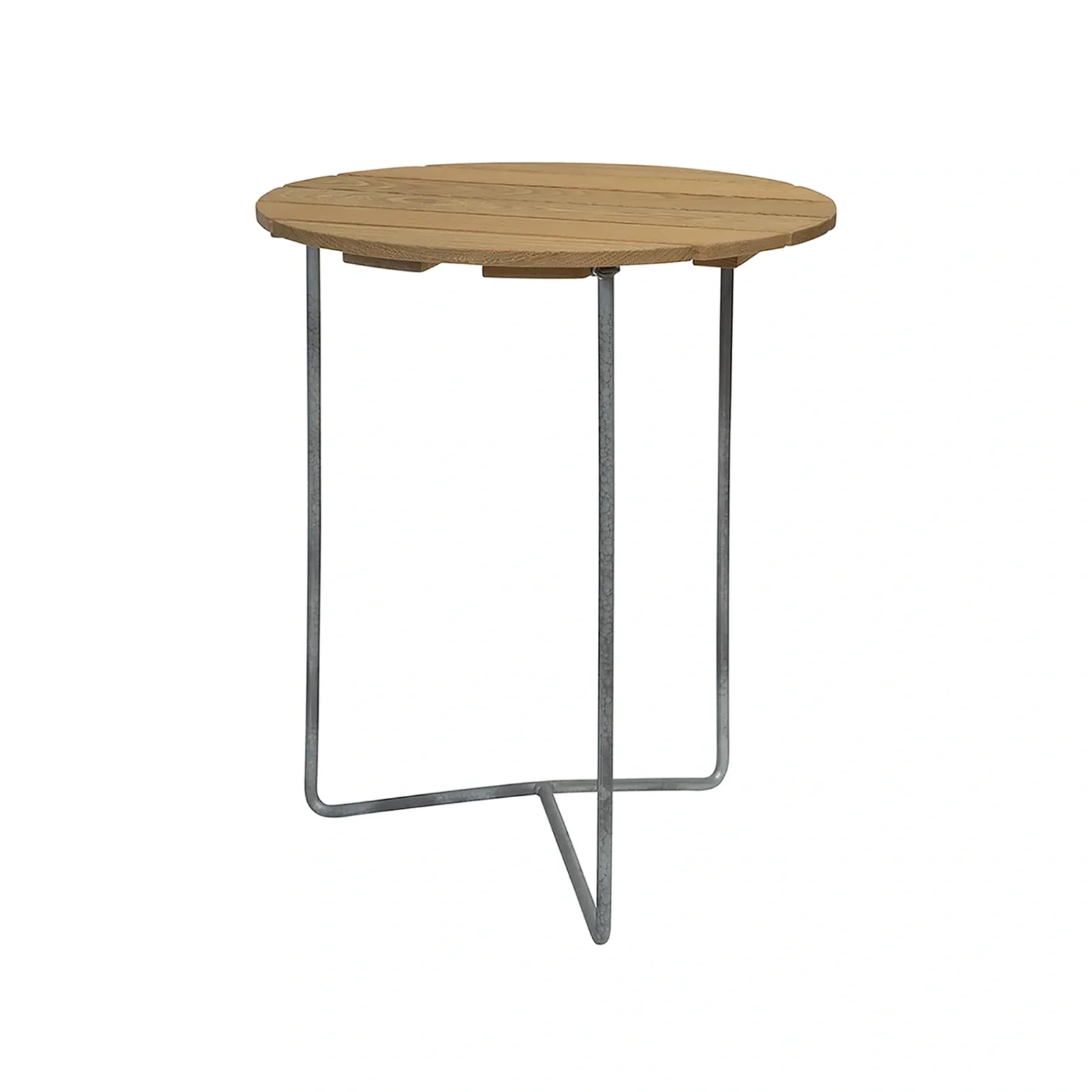 6B bord oljad ek / varmförzinkad Ø60 cm