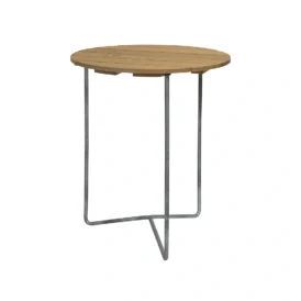 6B bord oljad ek / varmförzinkad Ø60 cm