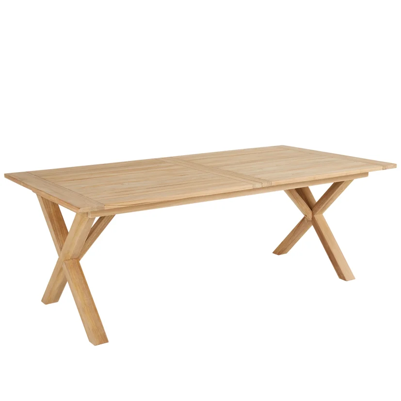 Brutus matbord teak 200/265x100 cm