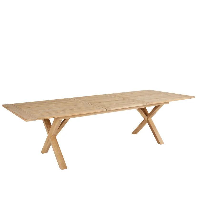 Brutus matbord teak 200/265x100 cm