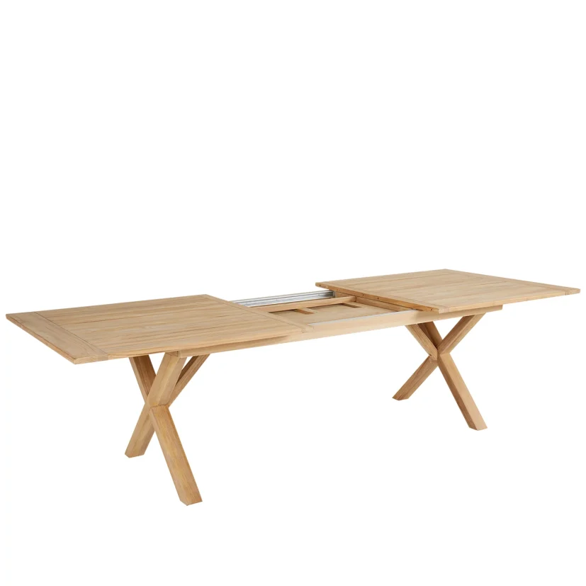 Brutus matbord teak 200/265x100 cm