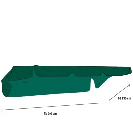 Olbia hammocktak Grön