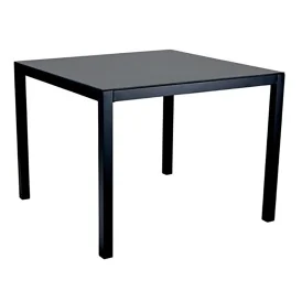 Rana soffbord svart 85x85xH65 cm