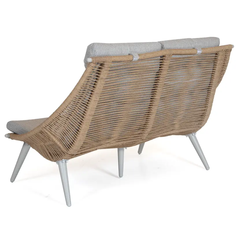 Olivia loveseat Cream/Natur twist/beige allväder