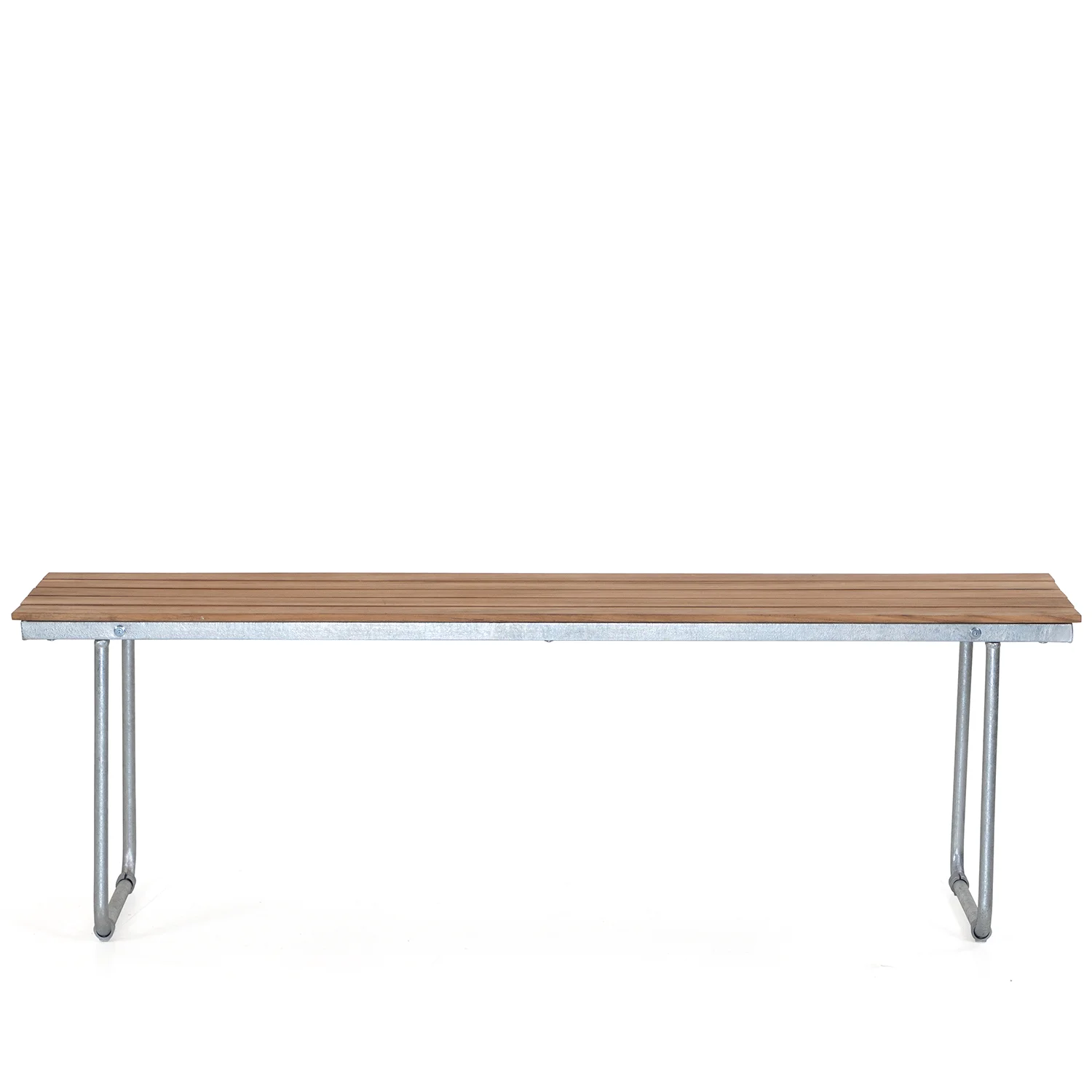 Sigtuna bänk teak/galv
