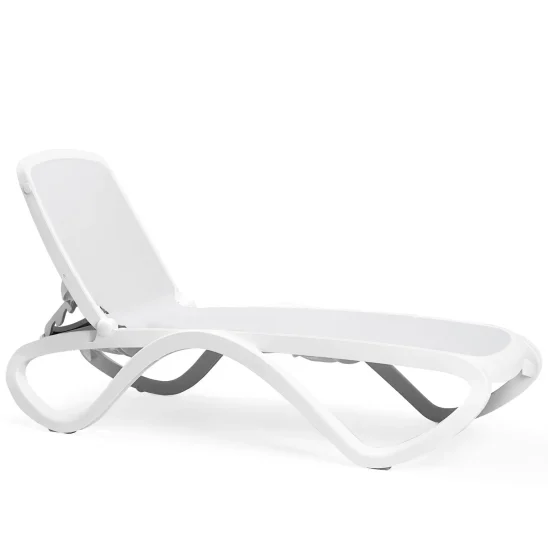 Nardi Omega solsäng vit