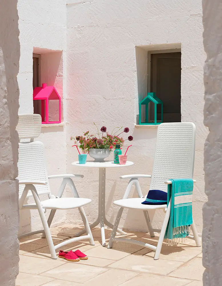 Darsena positionsstol vit