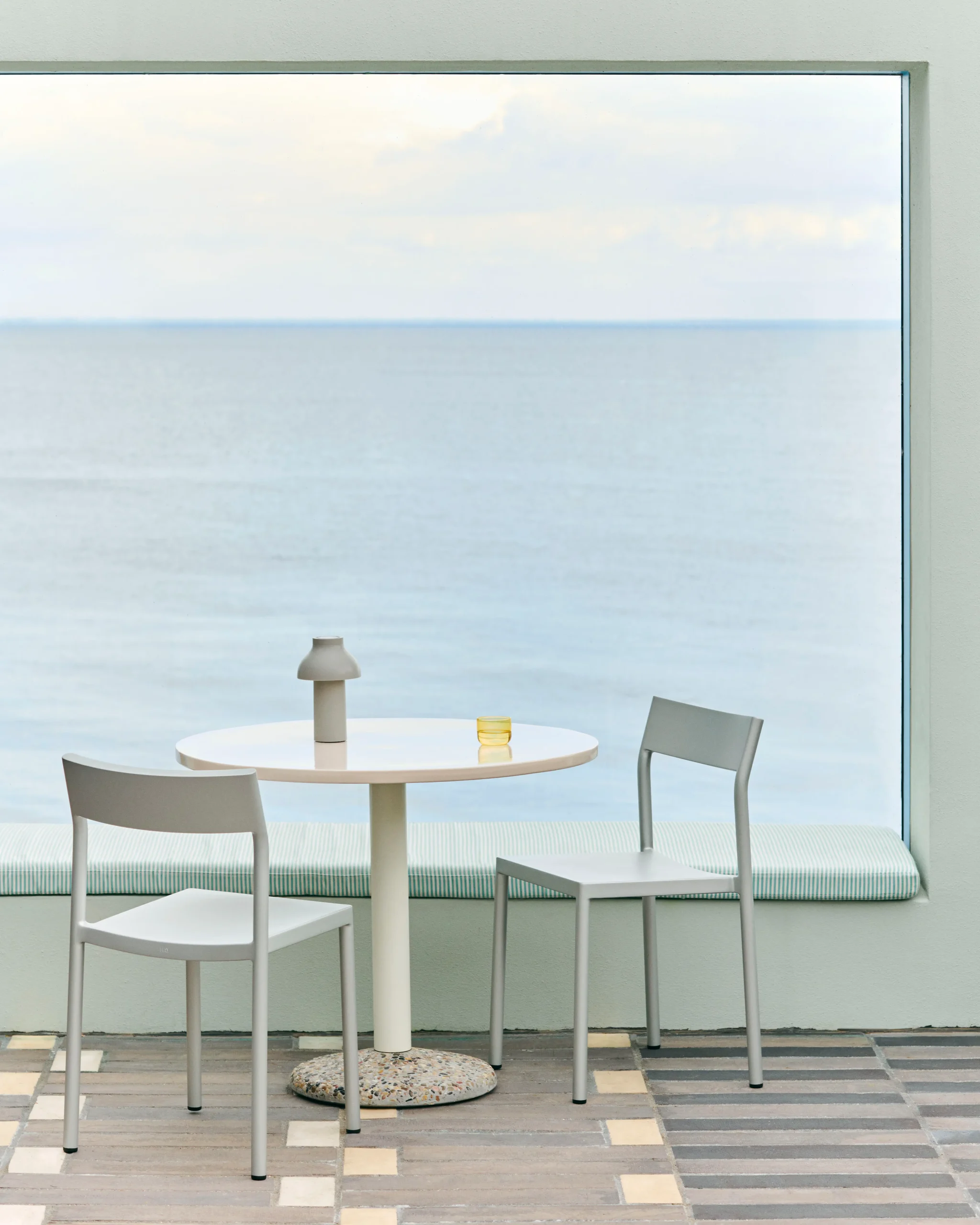 Hay Type stol silvergrå