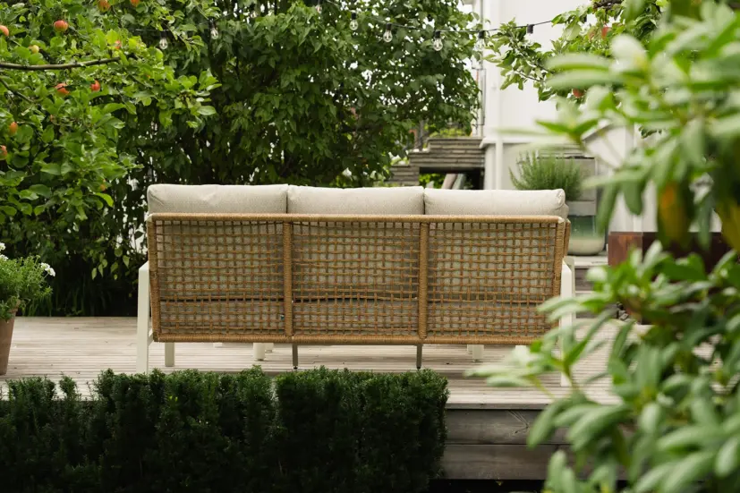 Verona soffgrupp Cream/Natur twist/beige/teak