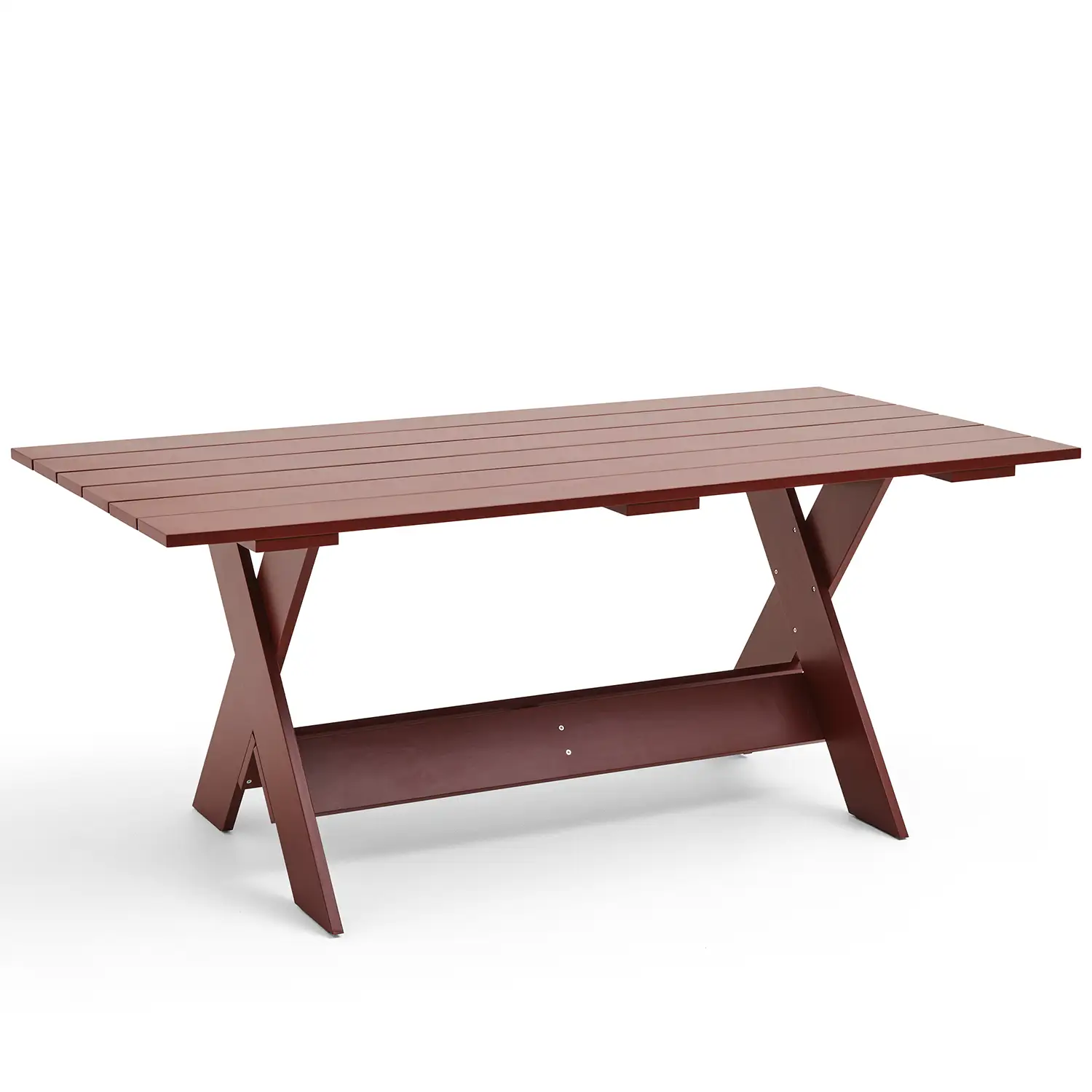 Product Image for Crate matbord röd furu 180x90 cm