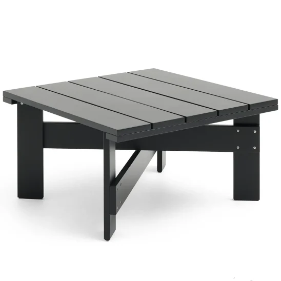 Hay Crate soffbord svart furu 75x75 cm