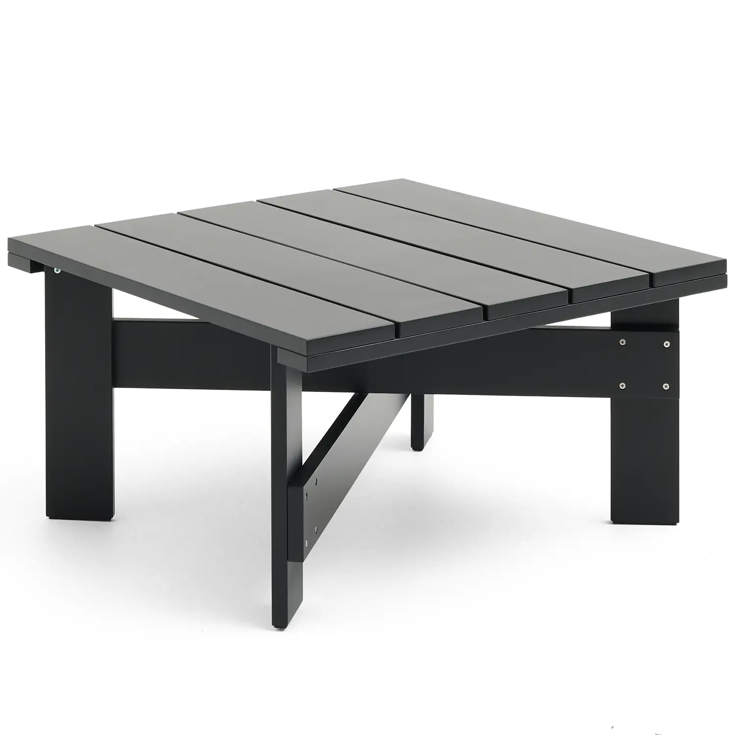 Product Image for Crate soffbord svart furu 75x75 cm