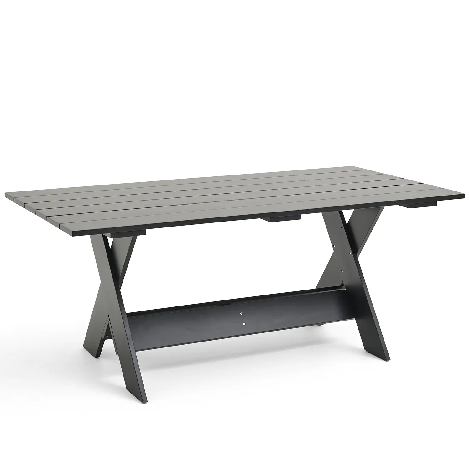 Product Image for Crate matbord svart furu 180x90 cm