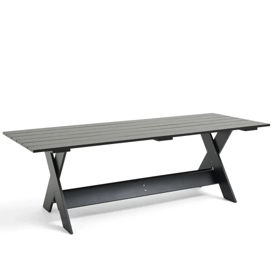 Hay Crate matbord svart furu 230x90 cm