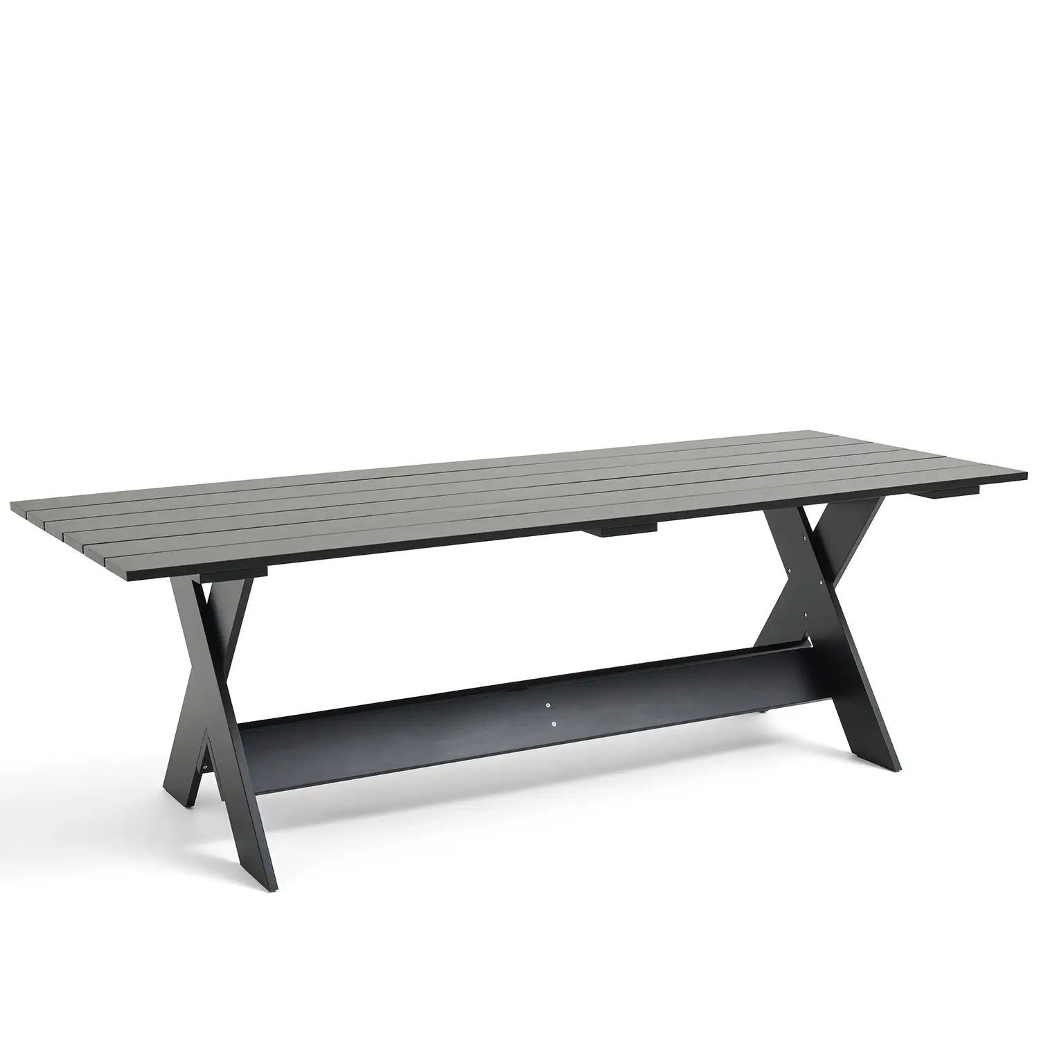 Product Image for Crate matbord svart furu 230x90 cm