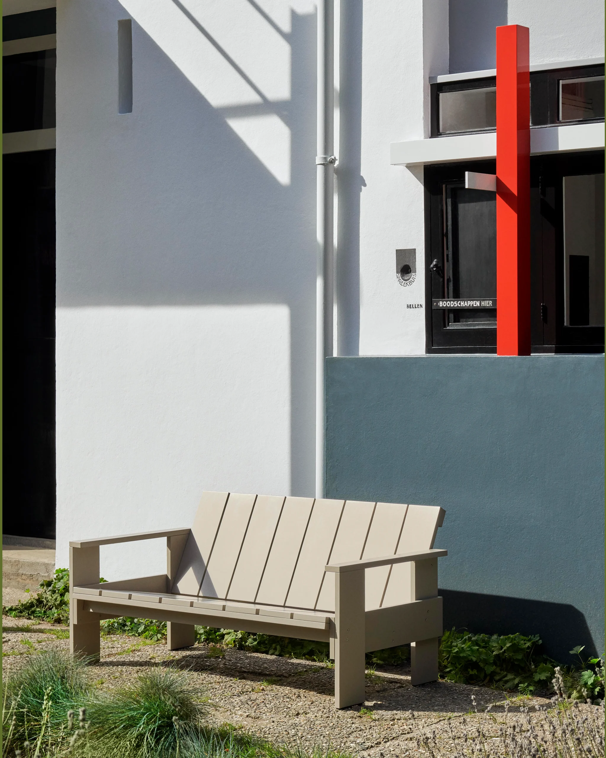 Crate loungesoffa taupe furu - Bild 3