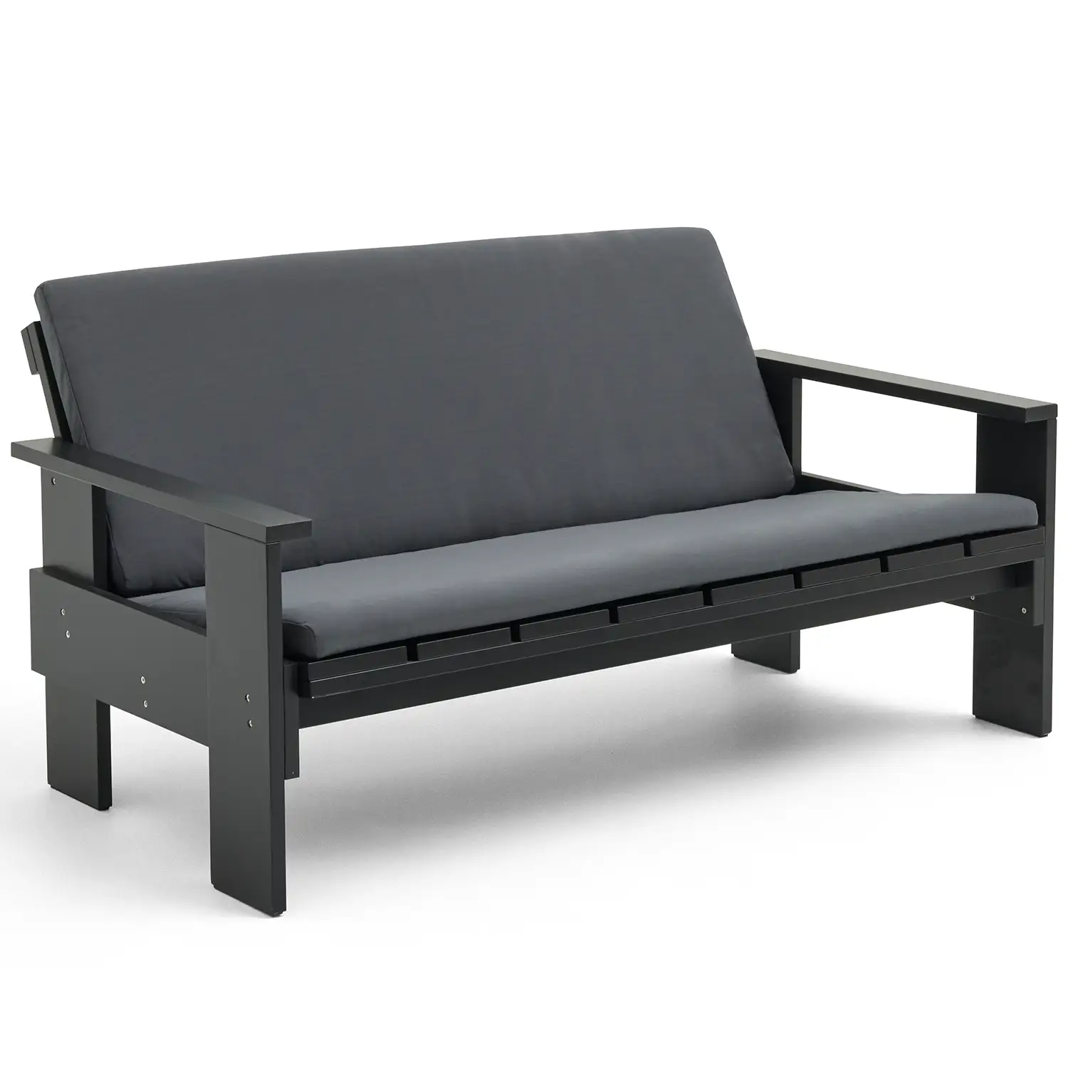 Hay Crate loungesoffa svart furu