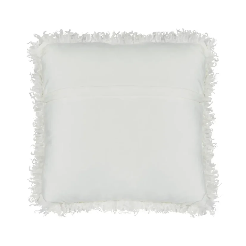 Skinnwille Wooly kudde ivory 45x45 cm