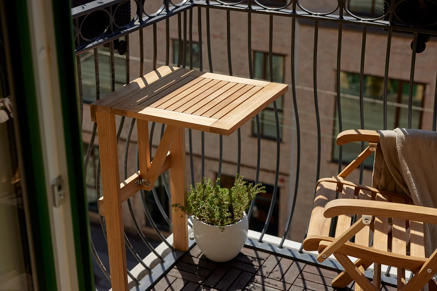 Balkongbord teak