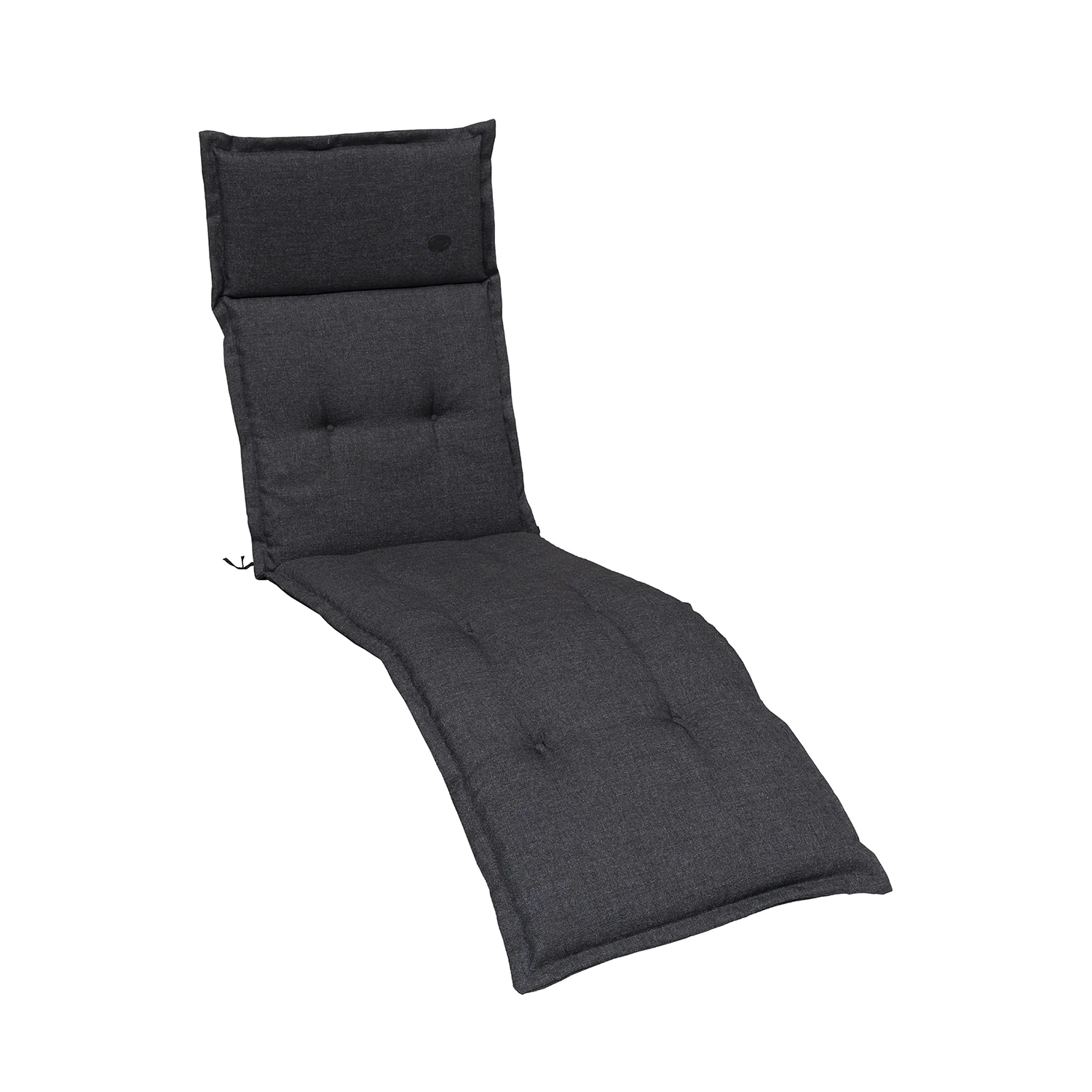 Hillerstorp Däckstolsdyna svart polyester 51 cm bred