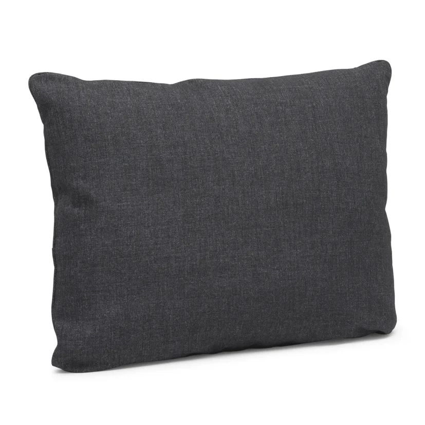 Hillerstorp Madrid ryggdyna svart melange polyester