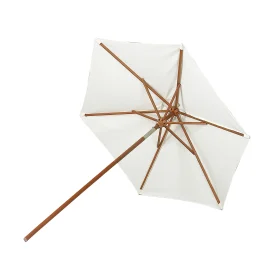 Messina parasoll natur Ø210 cm