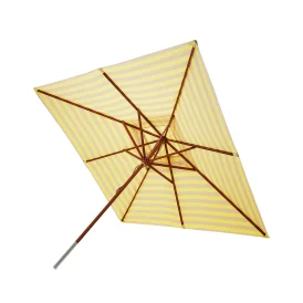 Messina parasoll lemon/sand 300x300 cm