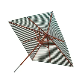 Messina parasoll light apricot/dark green 300x300 cm