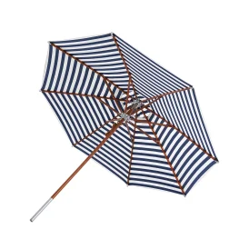 Atlantis parasoll mörkblårandigt Ø330 cm