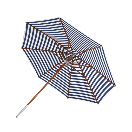 Atlantis parasoll mörkblårandigt Ø330 cm