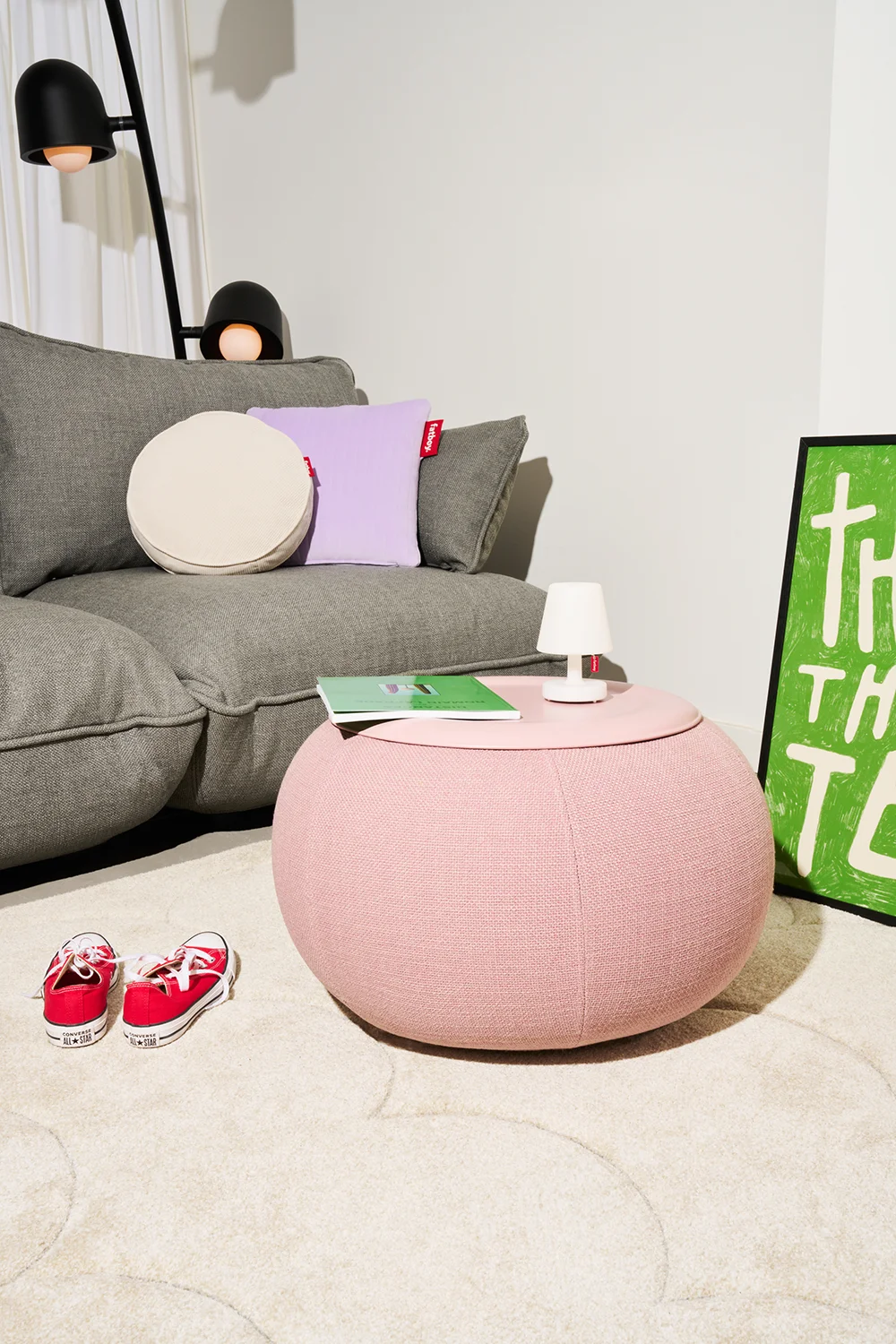 Humpty sidobord bubble pink - Bild 3