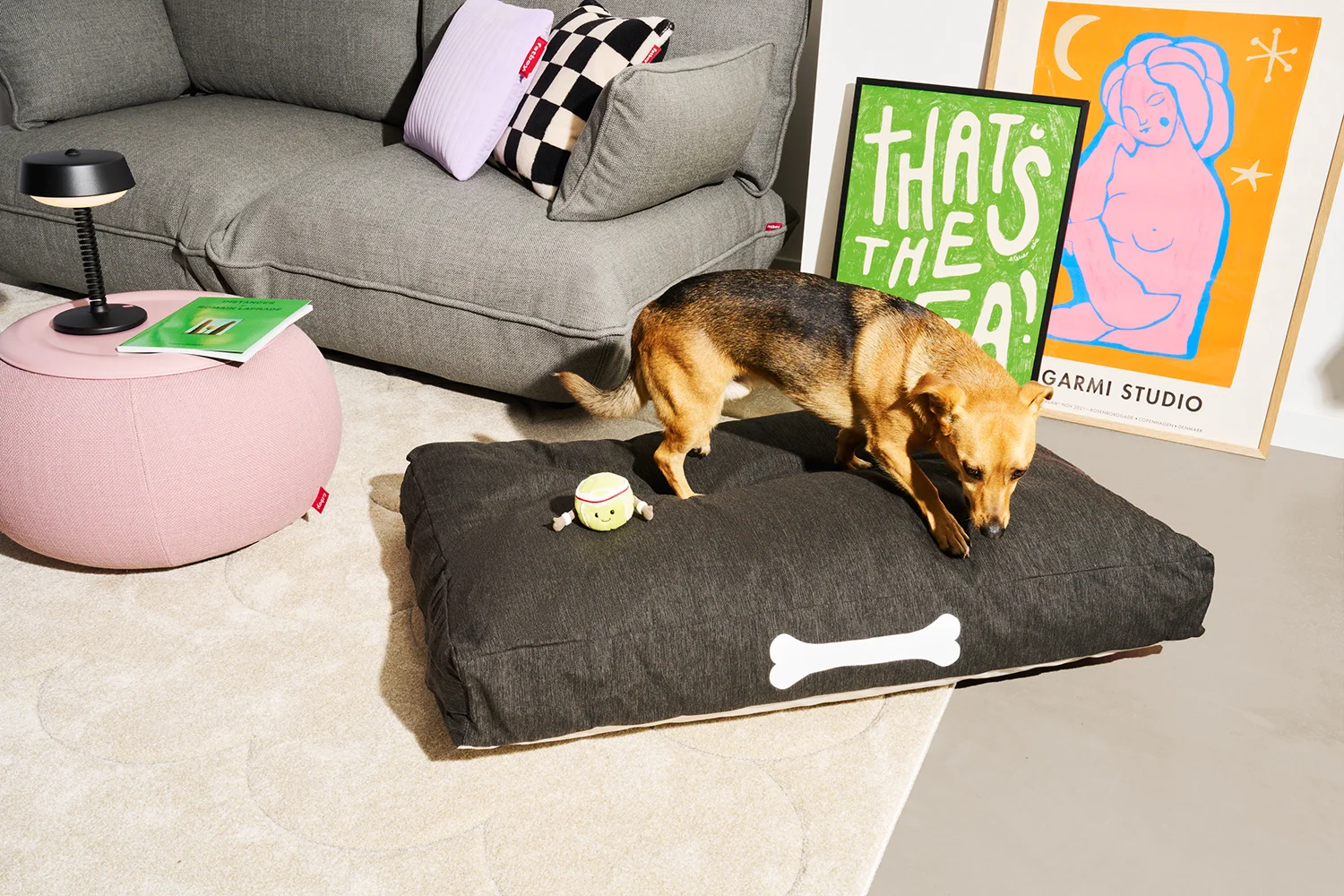 Humpty sidobord bubble pink - Bild 5