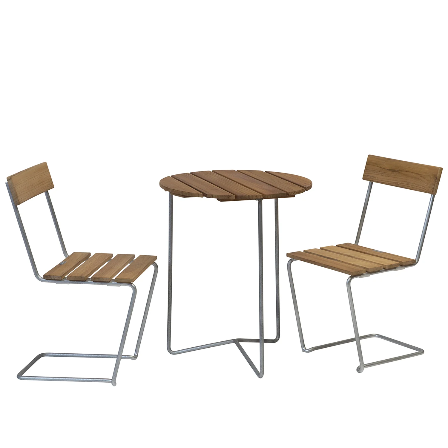 Product Image for Stol 1/6B cafégrupp teak/varmförzinkad