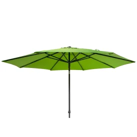 Solar Line parasoll grå/ljusgrön Ø300 cm