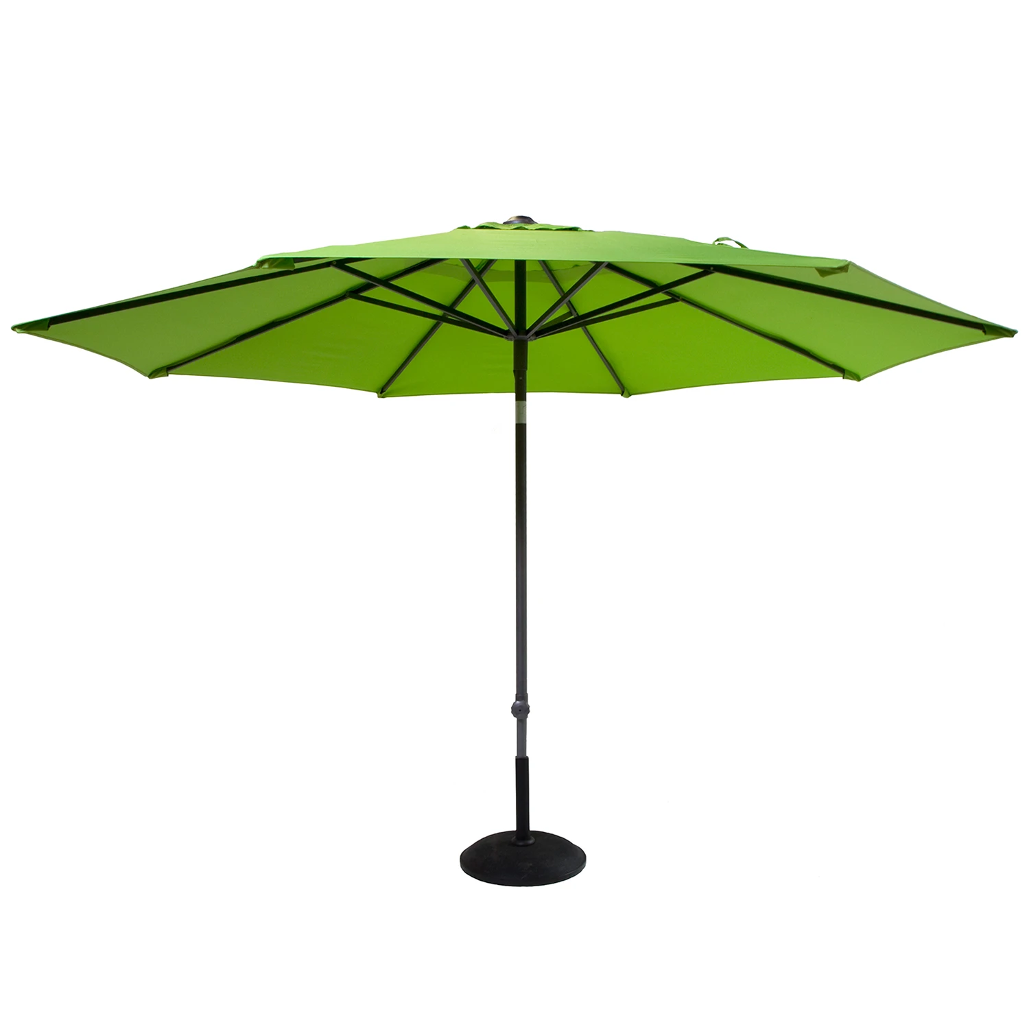 Solar Line parasoll grå/ljusgrön Ø300 cm