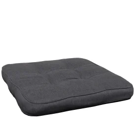 Sittdyna grå polyester 53x49 cm