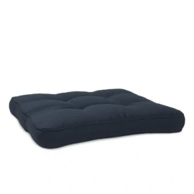 Sittdyna 85 - navy polyester 53x49 cm